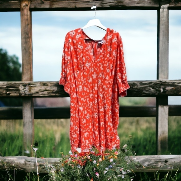 🌻NEW (with tags!) Rixo X Target Daisy Dress Size 28W/30W - Picture 3 of 7